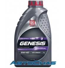 Лукойл GENESIS Universal 5W40 1л канистра моторное масло